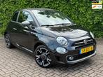 Fiat 500C 0.9 TwinAir 105 PK Sport | Navi | Cruise | Leder |, Voorwielaandrijving, Cabriolet, Leder en Stof, Zwart