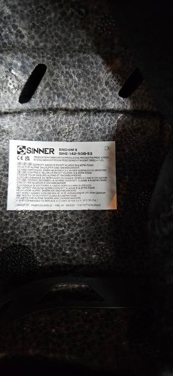 Sinner Bingham Skihelm Kind Maat S beschikbaar voor biedingen