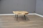 Ronde suar salontafel - 100 - 120cm -BT134, Rond, Nieuw, Ophalen of Verzenden, Metaal