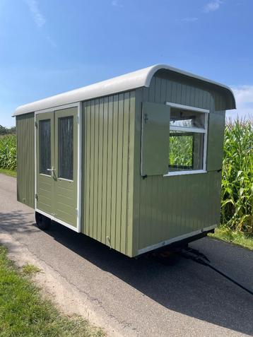 Unieke pipowagen,B&B,mantelzorg,Schaftwagen, tuindeuren. beschikbaar voor biedingen