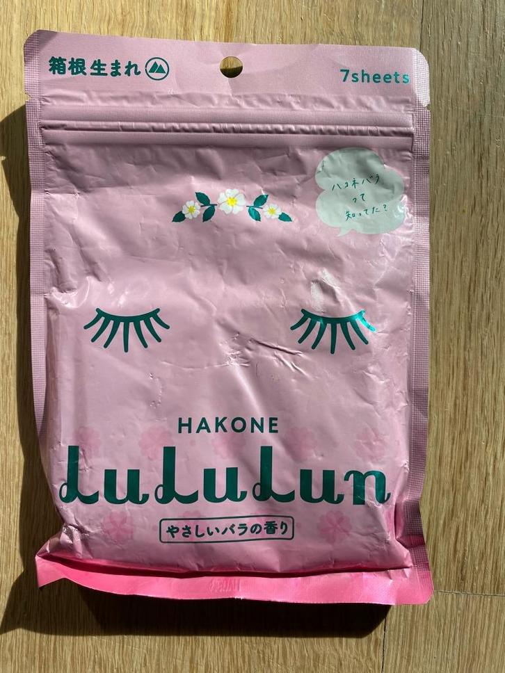 Lululun Face Mask Pack, Hakone Roses uit Japan, Sieraden, Tassen en Uiterlijk, Uiterlijk | Gezichtsverzorging, Nieuw, Verzorging
