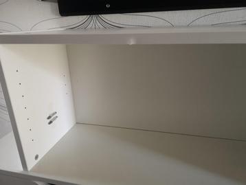 Opzetstuk boekenkast Ikea Billy - wit - afbeelding 3