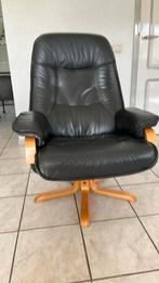 Relaxstoel zwart, Ophalen, Overige materialen, Gebruikt, Zwart