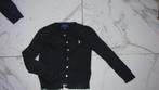 110-116 RALPH LAUREN blauw vest, Kinderen en Baby's, Ophalen of Verzenden, Zo goed als nieuw, Meisje, Trui of Vest