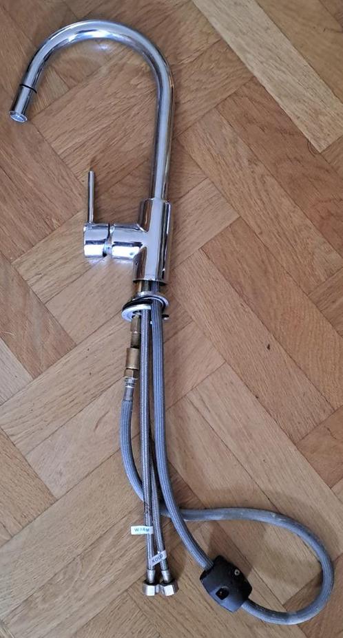keukenmengkraan, Doe-het-zelf en Verbouw, Sanitair, Zo goed als nieuw, Kraan, Chroom, Ophalen of Verzenden