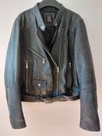 Zara leren biker jacket with belt L, Kleding | Dames, Zara, Gedragen, Maat 42/44 (L), Ophalen of Verzenden