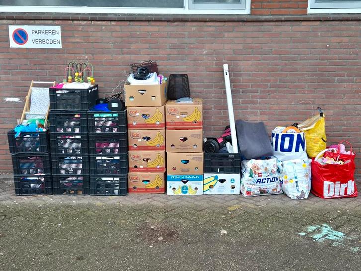 Grote partij rommelmarkt spullen, Diversen, Rommelmarktspullen, Ophalen