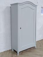 Landelijke klassieke hangkast, eendeurskast, linnenkast, Antiek en Kunst, Ophalen of Verzenden