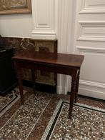 ANTIEKE SIDETABLE BIJZETTAFEL KAARTTAFEL FRANS 1870, Antiek en Kunst, Ophalen