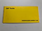 Ongebruikt onderhoudsboekje DAF V400, Ophalen of Verzenden, Nieuw, Overige merken, DAF