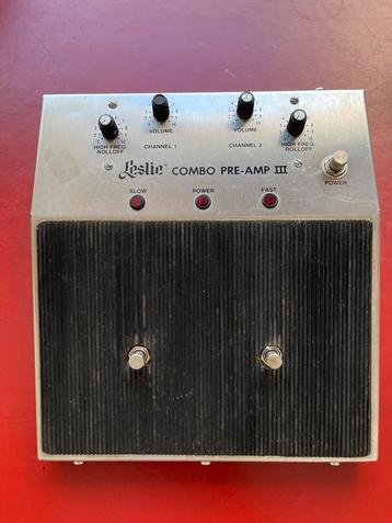 Leslie Combo Pre-Amp III beschikbaar voor biedingen
