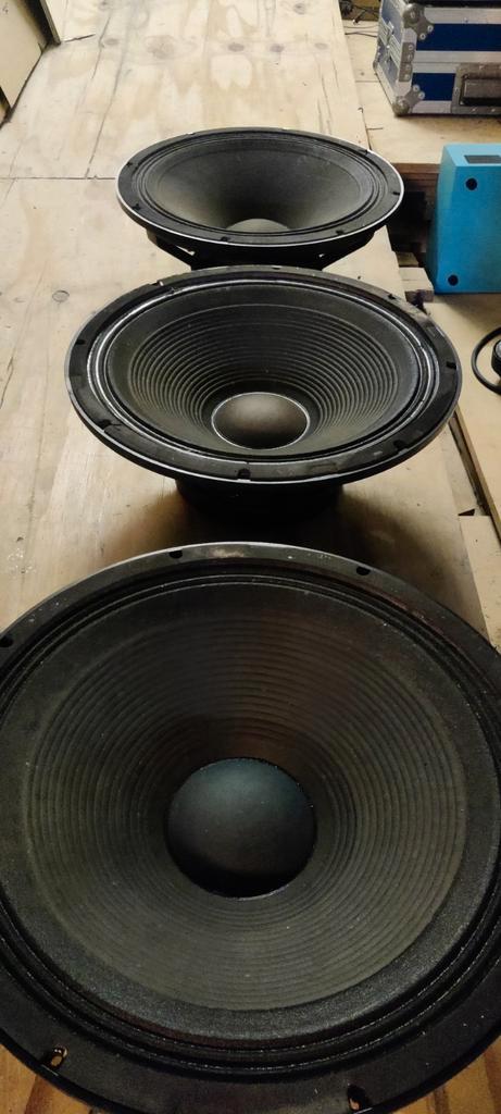 Beyma G400 (x2) en GT400  18" subwoofer, Audio, Tv en Foto, Luidsprekers, Gebruikt, Subwoofer, 120 watt of meer, Overige merken