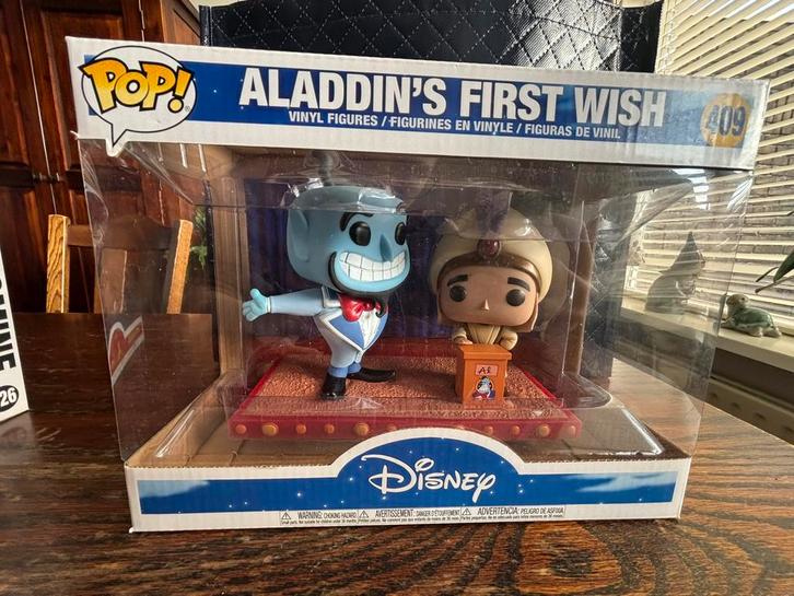 Disney funko pop Aladdin’s First Wish, Spelcomputers en Games, Games | Overige, Zo goed als nieuw, Avontuur en Actie, 1 speler