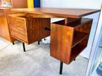 vintage bureau Tijsseling stijl hout klein formaat 60s, Ophalen, Gebruikt, -, -