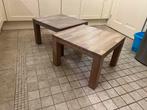 Blank eiken salontafel, Huis en Inrichting, Ophalen, Gebruikt, 50 tot 100 cm, 50 tot 100 cm