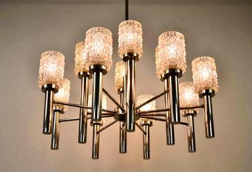 Grote vintage 1960 s Hanglamp - Luster - Verlichting beschikbaar voor biedingen