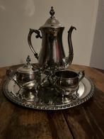 Verzilverd koffie servies, Antiek en Kunst, Antiek | Goud en Zilver, Ophalen