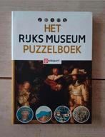 Denksport - Het Rijksmuseum puzzelboek, Hobby en Vrije tijd, Denksport en Puzzels, Ophalen of Verzenden, Zo goed als nieuw