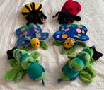 Beleduc handpop kindermassage: rups vlinder lieveheersbeest, Ophalen of Verzenden, Zo goed als nieuw, Meisje