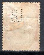 NEDERLAND :1936: Perfin &@ S. P. G @& on Y.284 (6 c. + 4 c.), Ophalen of Verzenden, T/m 1940, Gestempeld