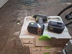 Festool schroeftol  met 2 accu, Doe-het-zelf en Verbouw, Gereedschap | Schuurmachines, Ophalen, Zo goed als nieuw, Minder dan 600 watt