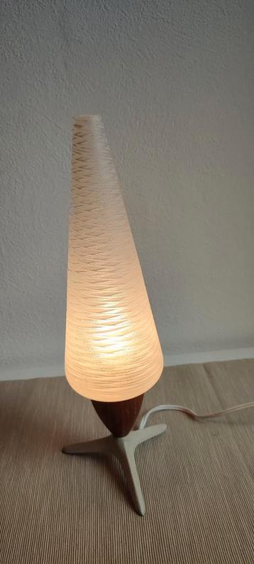 Herda Tafellamp melkglas ''50 Fifties Vintage Retro beschikbaar voor biedingen
