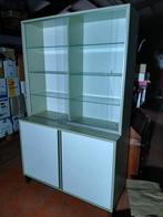 Vitrinekast, apothekerskast,keuken-kast gratis, Huis en Inrichting, Kasten | Vitrinekasten, Ophalen, Gebruikt, 100 tot 150 cm