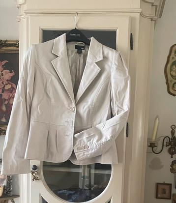 Licht glanzende Blazer ecru beige mt 40 beschikbaar voor biedingen