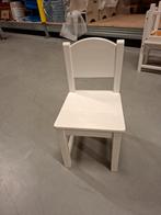 Witte houten kinderstoel, Ophalen of Verzenden, Zo goed als nieuw, Stoel(en)