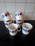 6 boeren  bond mokken, Ophalen of Verzenden, Zo goed als nieuw, Overige stijlen, Kop(pen) en/of Schotel(s)