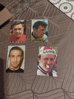4 prentjes/chromo's : Wielrenners / jaren '70 / Victoria, Verzamelen, Sportartikelen en Voetbal, Verzenden, Gebruikt, Overige sporten