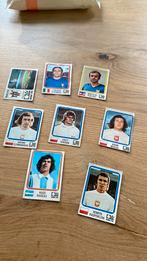 8 x panini wk 74, Verzamelen, Ophalen of Verzenden, Zo goed als nieuw, Buitenlandse clubs, Poster, Plaatje of Sticker