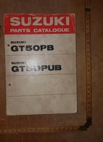 Suzuki Gt50pb onderdelen catalogus, Ophalen of Verzenden, Gebruikt