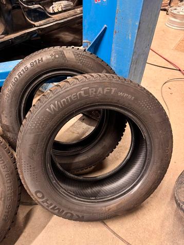 Kumho Wintercraft WP51 205/60/15 winterbanden beschikbaar voor biedingen