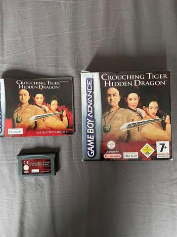 Gameboy advance tiger hidden dragon beschikbaar voor biedingen