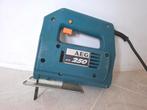 AEG STS250 decoupeerzaagmachine met zaagblad, Doe-het-zelf en Verbouw, Gereedschap | Zaagmachines, Ophalen, AEG, Gebruikt, Decoupeerzaag