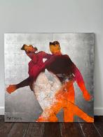 Schilderij Sjer Jacobs (120 * 120 cm), Antiek en Kunst, Ophalen of Verzenden