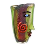 Vaas abstract murano, Ophalen, Overige kleuren, Minder dan 50 cm, Glas