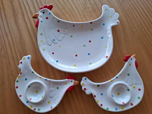 Paas servies kip, Diversen, Pasen, Zo goed als nieuw, Ophalen of Verzenden