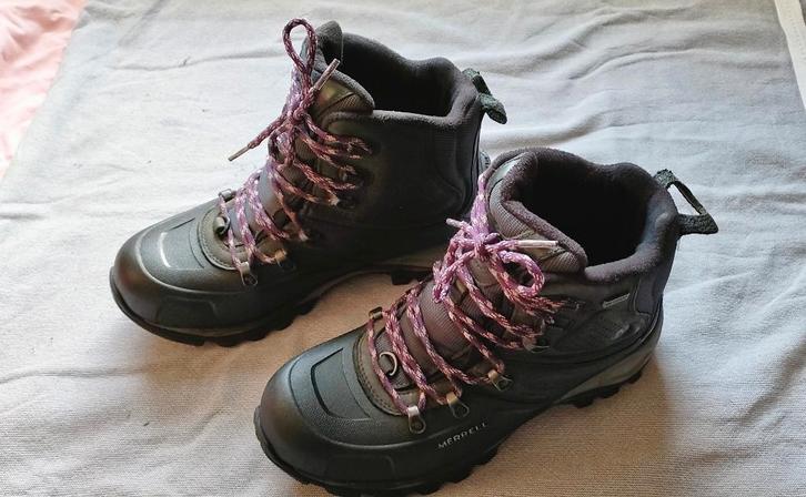 Merrel Outdoor-Boots mt.40, Kleding | Dames, Schoenen, Gedragen, Grijs, Ophalen