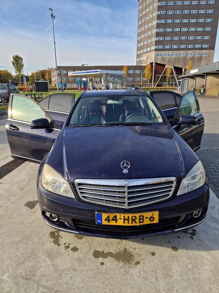 Mercedes-Benz C-Klasse 1.6 C180 Kompr. Sedan 2009 Blauw, Auto's, Mercedes-Benz, Particulier, C-Klasse, ABS, Airbags, Airconditioning