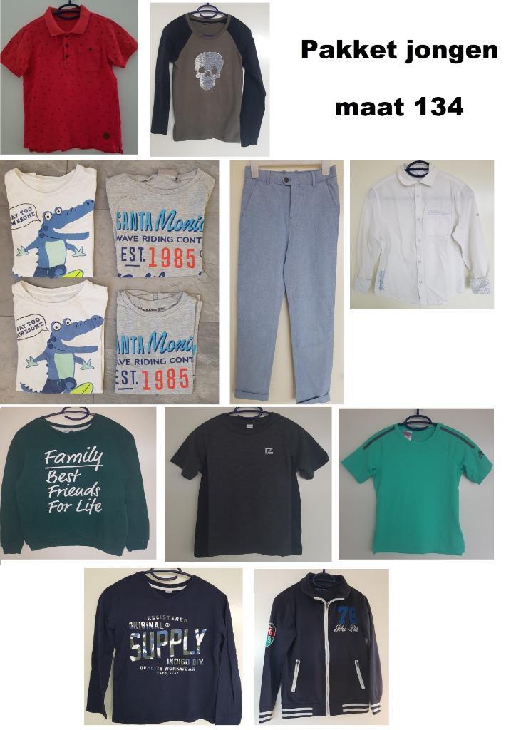 Pakket kleding maat 134 jongen, Kinderen en Baby's, Kinderkleding | Kinder-kledingpakketten, Zo goed als nieuw, Maat 134, Ophalen of Verzenden