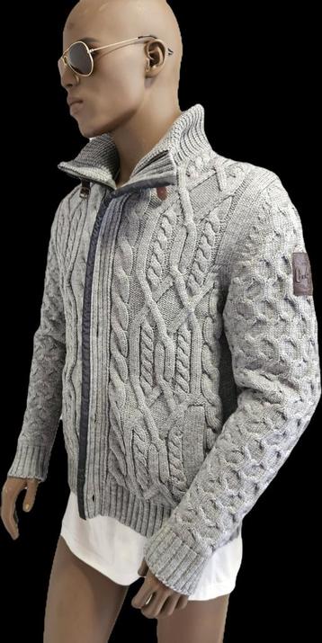PME Legend warm gevoerd en gebreid deels wollen vest (L) beschikbaar voor biedingen