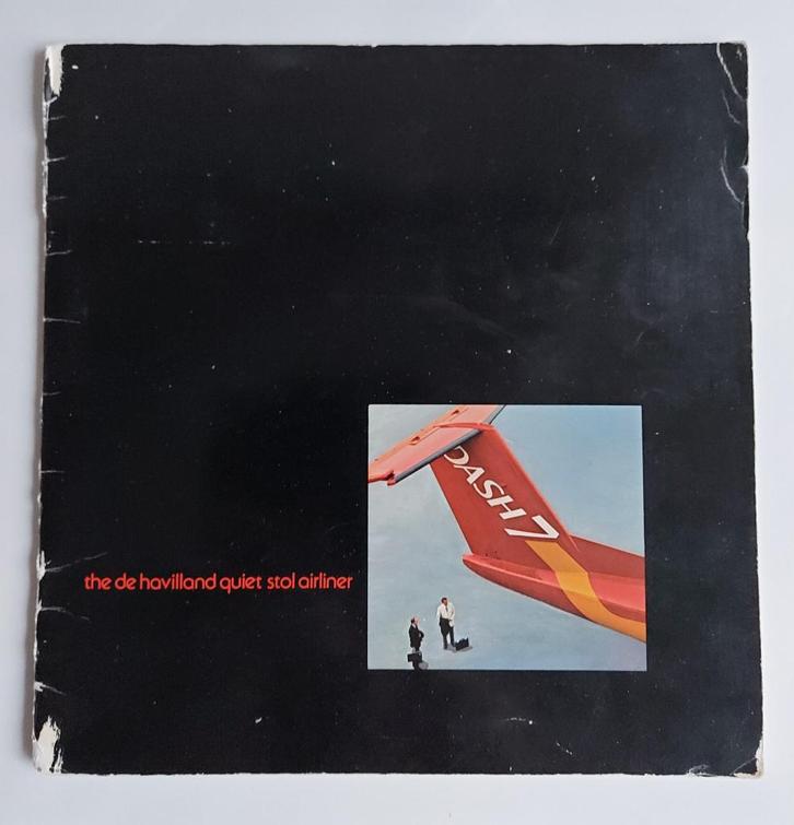 Boek van de De Havilland Dash 7 (N164), Verzamelen, Luchtvaart en Vliegtuigspotten, Gebruikt, Boek of Tijdschrift, Ophalen of Verzenden