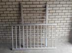Aluminium hekken, Ophalen, Gebruikt, Aluminium, Spijlenhekwerk