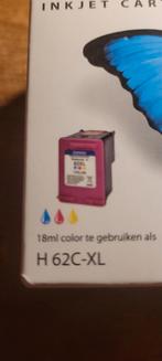 Inkjet cartridge H62C XL nieuw, Nieuw, Cartridge, Ophalen of Verzenden