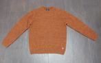 M.M.Z. lamswollen /nylon heren trui. Bruin/oranje. M/L, M.M.Z., Overige kleuren, Maat 48/50 (M), Nieuw