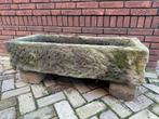 Originele Bentheimer zandsteen bloembak / trog, Ophalen of Verzenden, Zo goed als nieuw, Rond