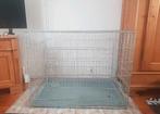 Zware metalen bench XL, Dieren en Toebehoren, Hondenbenches, Ophalen, Zo goed als nieuw