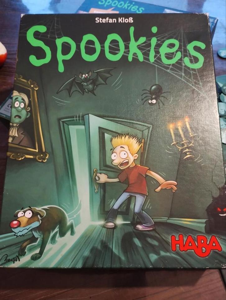 Spookiest 8+ spel haba, Hobby en Vrije tijd, Gezelschapsspellen | Kaartspellen, Gebruikt, Vijf spelers of meer, Ophalen of Verzenden